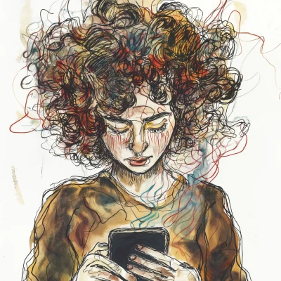 Doomscrolling Beauty