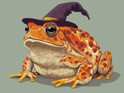 Warty Toad Wizard