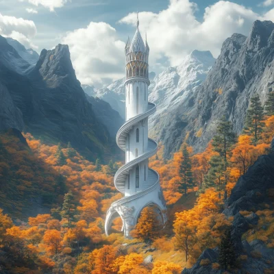 Elegant Fantasy Tower