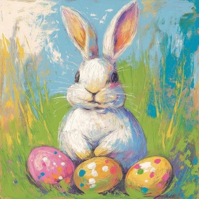 Pastel Easter Scratch Off Card