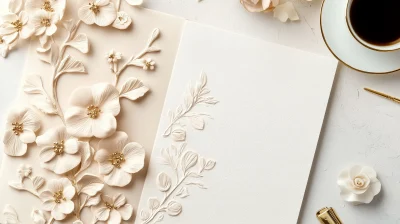 Elegant Minimalist Wedding Invitation