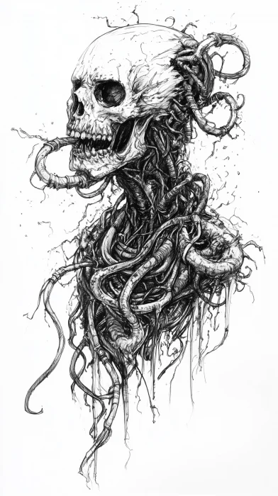 Horrid Monster Sketch