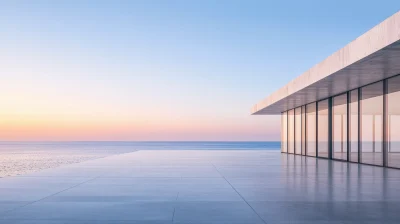 Modern Oceanfront Building