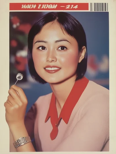 1970s Actress in Wideshot