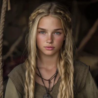 Young Viking Girl