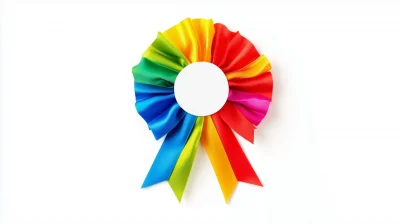 Rainbow Award Ribbon