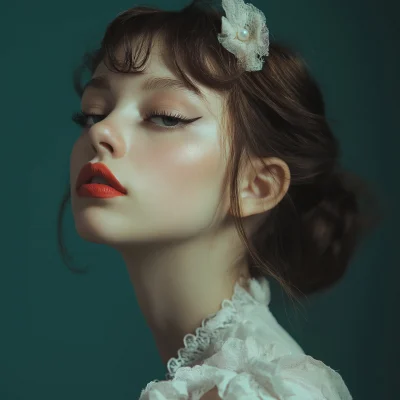 Retro Style Makeup Portrait