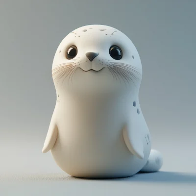 Cute Seal Illustration