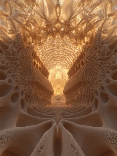 3D Fractal Temple