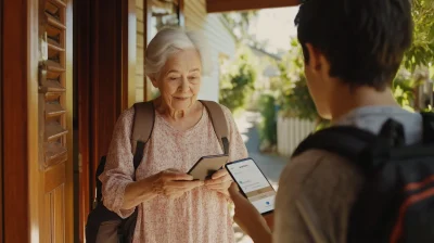 Elderly Woman at Home