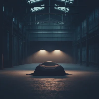 Car in Warehouse