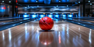 Vibrant Bowling Scene