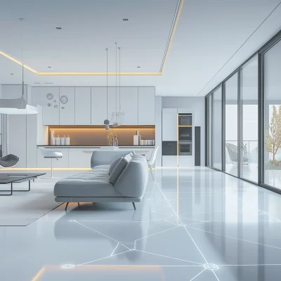 AI Driven Modern Living Space