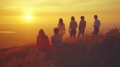 Vintage Vocal Group at Sunset