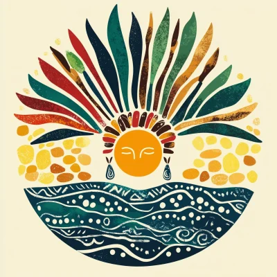 Tupinambás Indigenous Logo