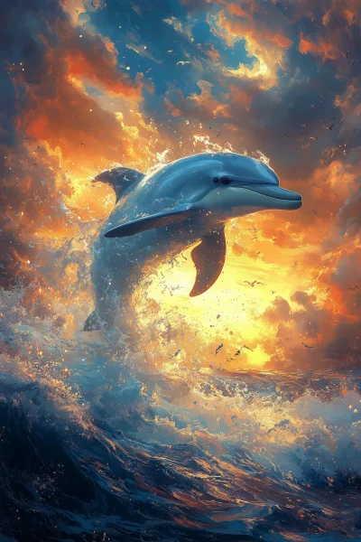 Dolphin in the Sky