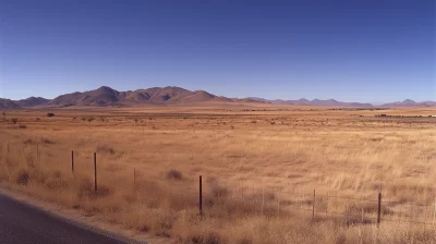 Mojave Desert Wide Shot