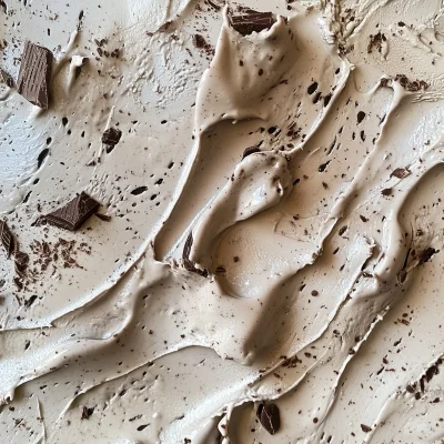 Gray Ice Cream Texture