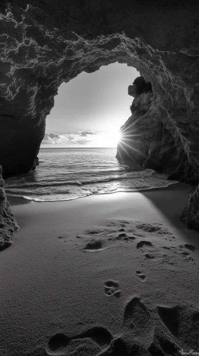 Serene Beach Arch