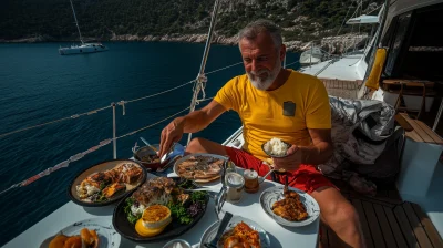 Man in a Yellow T-shirt