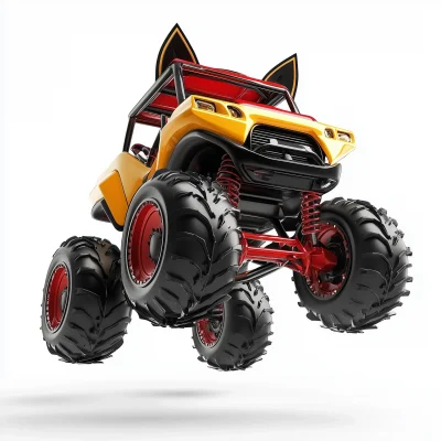 Cat Designed Jeep ATV