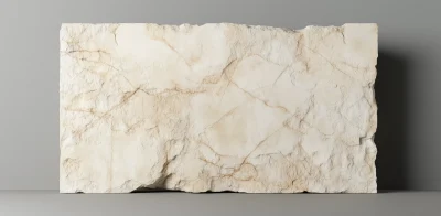 Weathered Doric Marble Wall