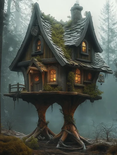 Whimsical Fantasy House