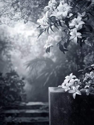 Monochrome Memorial Background