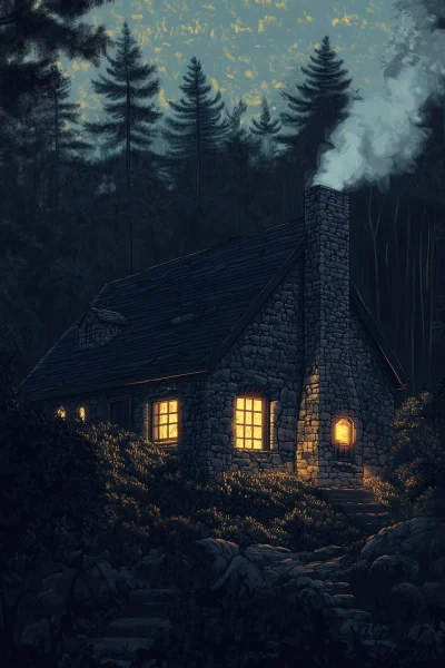 Cozy Cottage in the Forest