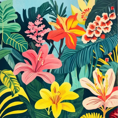 Tropical Flowers