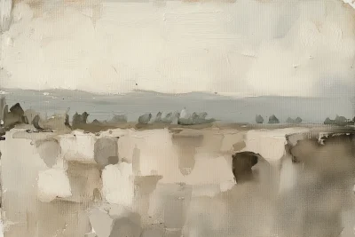 Muted Abstract Landscape