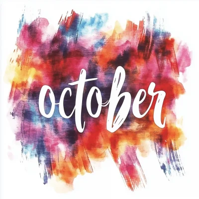 October Calligraphy