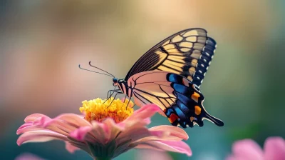 Butterfly on Flower