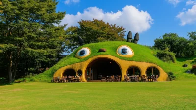 Cute Totoro Hobbit Hut