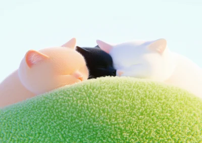 Cats in the Garden