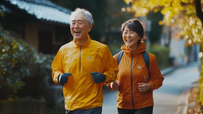 Healthy Jogging Couple