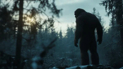 Bigfoot in the Woods