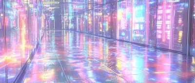 Cyberpunk Night Scene