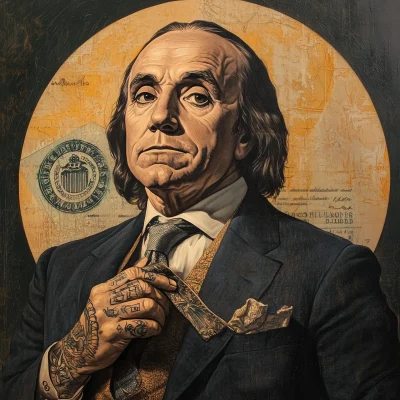 Benjamin Franklin Portrait