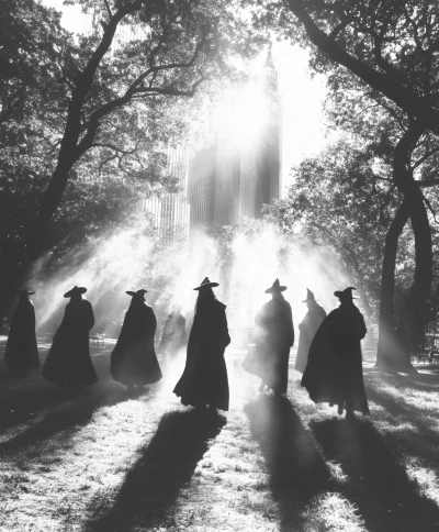 Mysterious Witches in Central Park