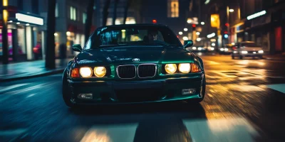 BMW E38 Night Drift