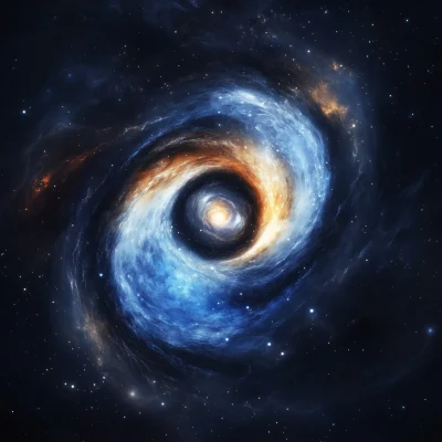 Mystical Yin Yang Galaxies