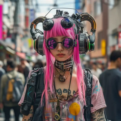 Cyberpunk Streets of Tokyo