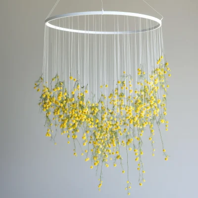 Mimosa Flower Installation