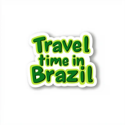 Travel Time Sticker