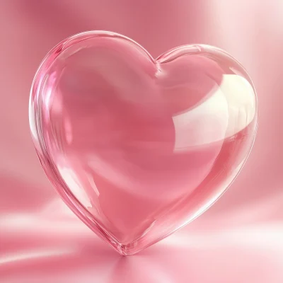 Soft Pink Heart