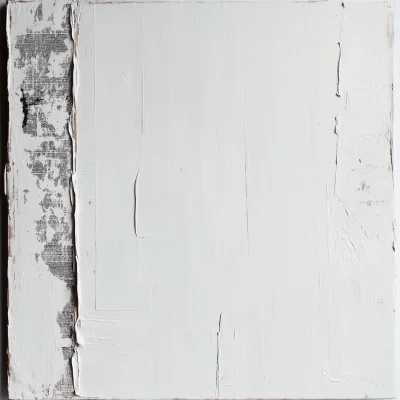 Vertical White Painting