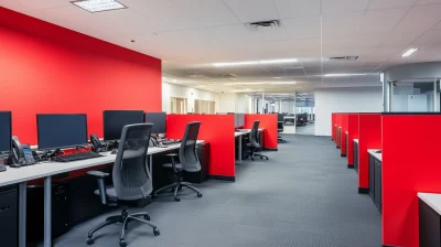 Interior Call Centre Workplace