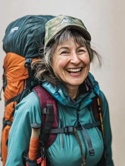 Portrait of a Happy Mountaineer