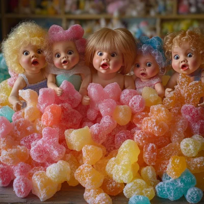 Gumdrops and Dolls